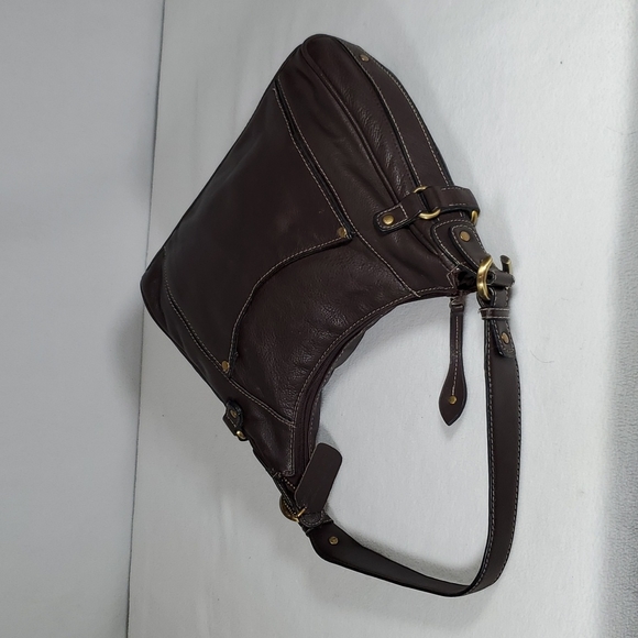 Leather Shoulder bag brown - Picture 4 of 8